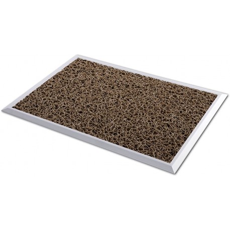 Hygiène Tapis/paillasson en aluminium de désinfection de chaussures dans entrée domaines