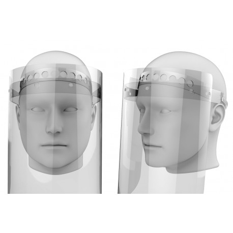 Visière de protection médicale