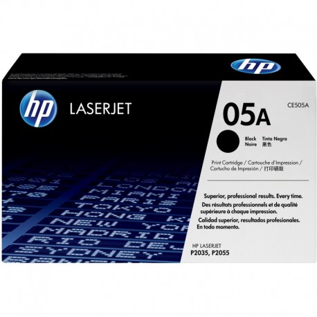 TONER HP LASER CE505A P2035-P2055-P2030-P2050-P2055D-P2055DN 2300PAGES