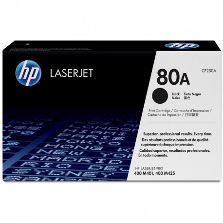 TONER HP LASER CF280A M401A-M401D-M401DN-M401DW-M425DN-M425DW-M401DNE 2700PAGES