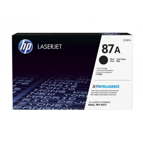 TONER HP LASER CF287A M506N-M506X-M527C-M527DN-M527F-M501C 9000 PAGES
