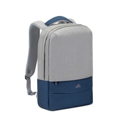 SAC A DOS RIVACASE 7562 16,5 GRIS BLEU